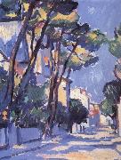 Samuel John Peploe Street Scene,France oil painting artist